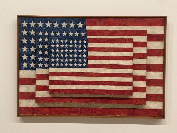 Jasper Johns at the Whitney